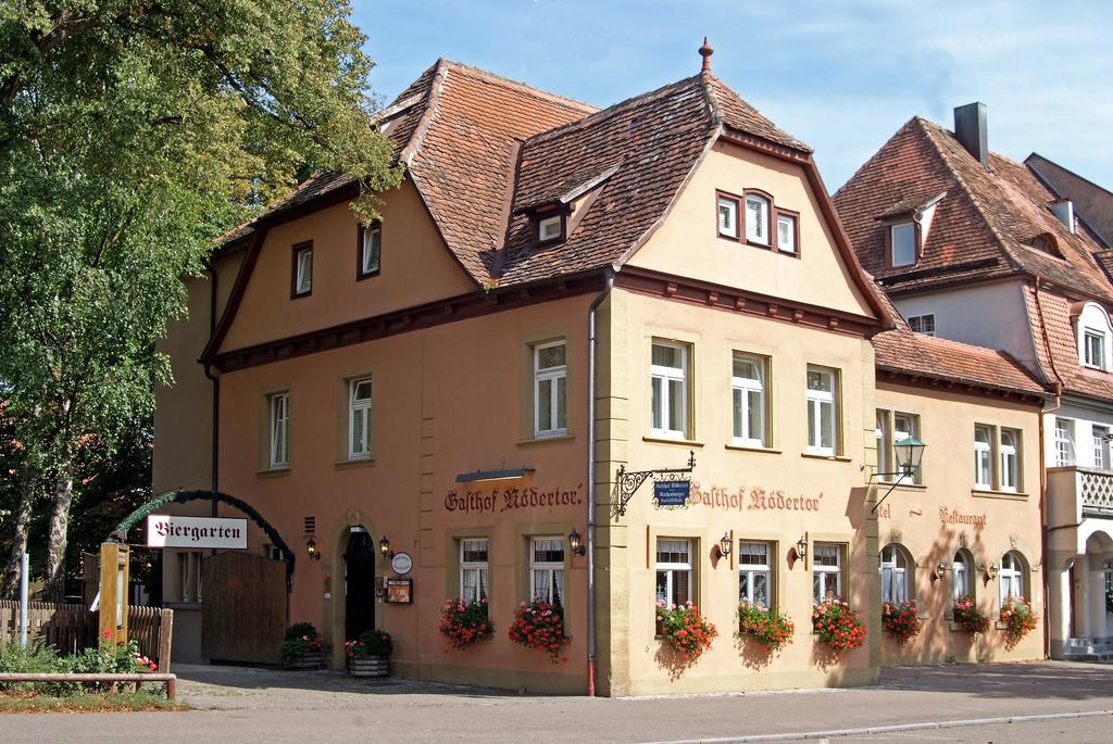 Hotel Gasthof Roedertor Rothenburg ob der Tauber Exterior photo